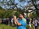 Na zámku Blatná se konala v sobotu 31. srpna 2024 přehlídka výjimečných vozidel Concorso Castle Blatna 2024.