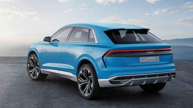 Neoficiální grafická ilustrace konceptu Audi Type C8.