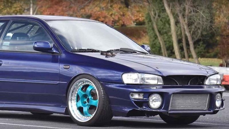 Subaru Impreza 2.5 RS s motorem z Toyoty Supra.