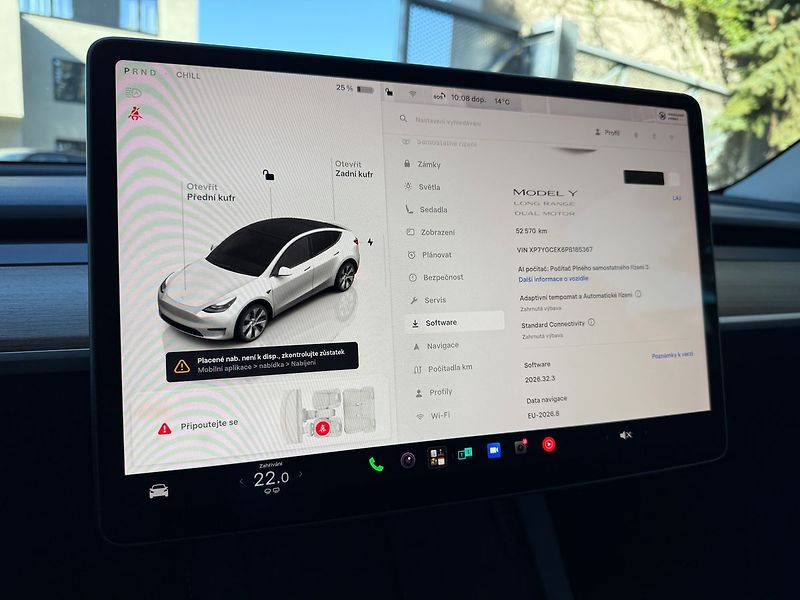 Tesla Model Y Long Range AWD záruka - fotka 25 z 40