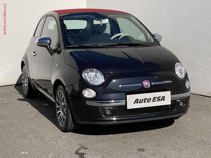 Fiat 500 (2015) 1.2i Cabrio, AT, AC, park - fotografie inzerátu