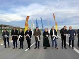 Zprovoznění nového úseku D48 u Nového Jičína, 19. 12. 2024.