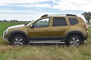 Boční profil je typický pro malá SUV