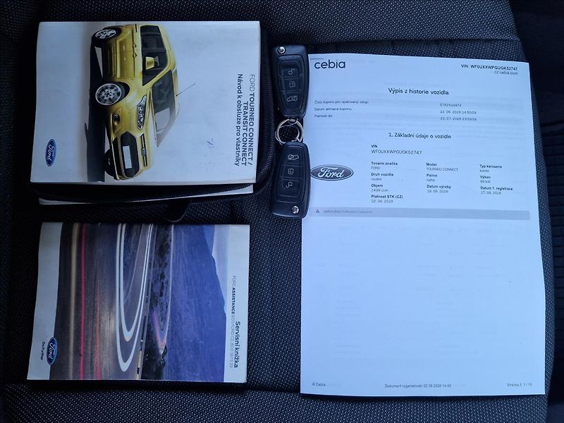 Ford Tourneo Connect 1.5TDCi 88kW L2, Titanium, ČR - fotka 47 z 50