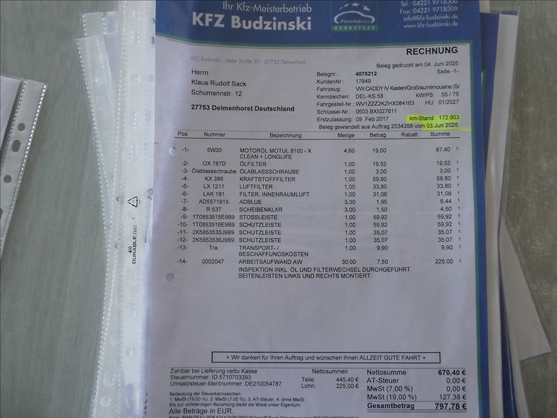 Volkswagen Caddy 2,0 TDi Basis,po rozvodech,TOP - fotka 37 z 56