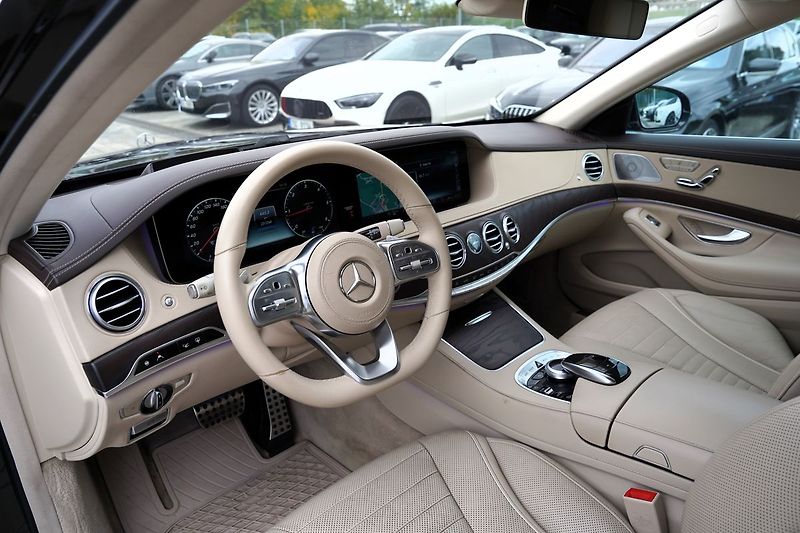 Mercedes-Benz Třídy S (2018) S 400d Long/4M/AMG/Burmester/Č - fotka 24 z 50