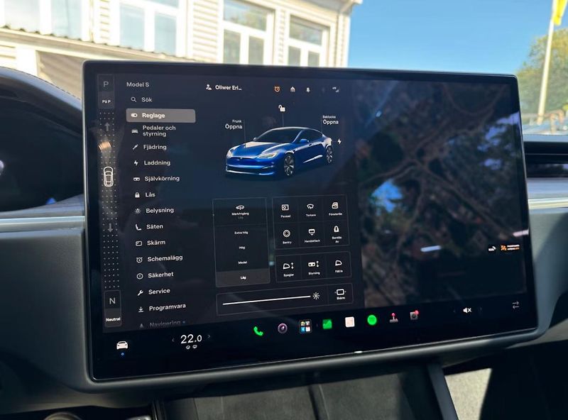 Tesla Model S LR AWD Vzduch Yoke Pano Kamera - fotka 29 z 32