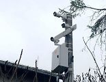 Druhý český chytrý - přestupky automaticky zaznamenávající - železniční přejezd je ve Studénce na Novojičínsku, 14. 3. 2024.