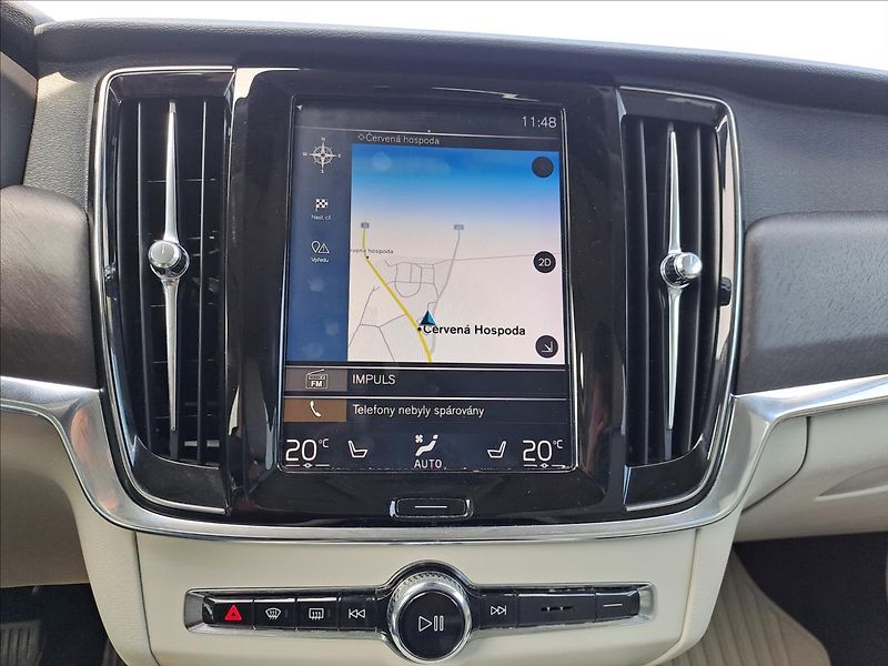 Volvo V90 2,0 T5 KOUPENO CZ,1.MAJITEL - fotka 16 z 19