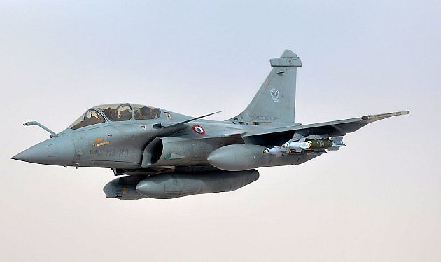 Stíhačka Dessault Rafale byla insporací pro unikátní Lamborghini Pegunta., zdroj: Wikimedia Commons, Capt. Jason Smith, volné dílo