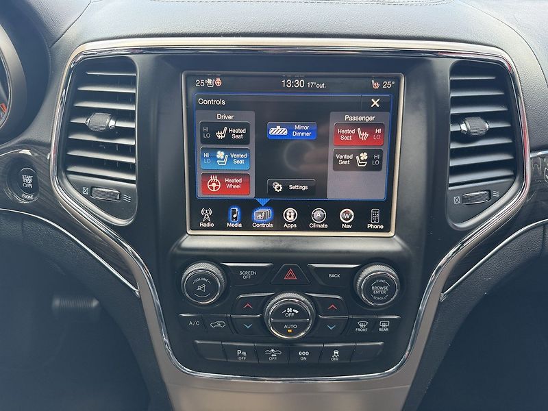 Jeep Grand Cherokee (2014) 3.0CRD Navi Kůže Vzduch Pano - fotka 13 z 50