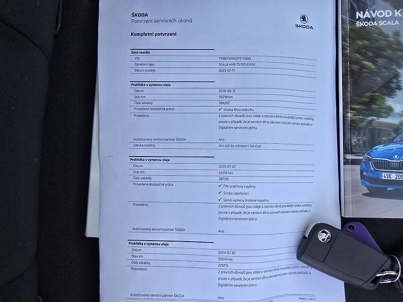 Škoda Scala 1.0TSI 70KW AMBI SmartLink ČR! - fotka 36 z 36