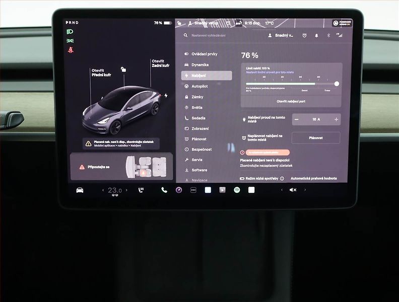 Tesla Model 3 (2021) Long Range 4WD 82kWh, SoH 80% - fotka 11 z 22