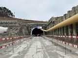 Proražení tunelu Homole na D35.