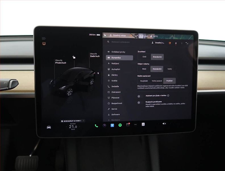 Tesla Model Y (2022) Long Range AWD 79kWh, SoH 88% - fotka 20 z 33