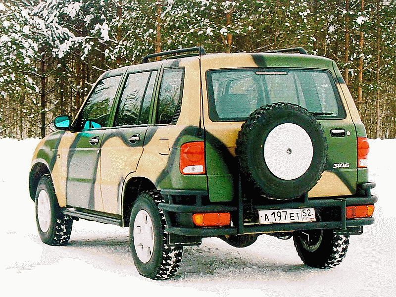 GAZ 3106 Ataman II patří bezesporu k jedněm z nejošklivějších aut vůbec