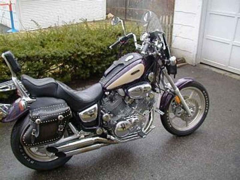 Japonské motocykly Yamaha Virago patřily mezi oblíbené. Na snímku je model XV1100.