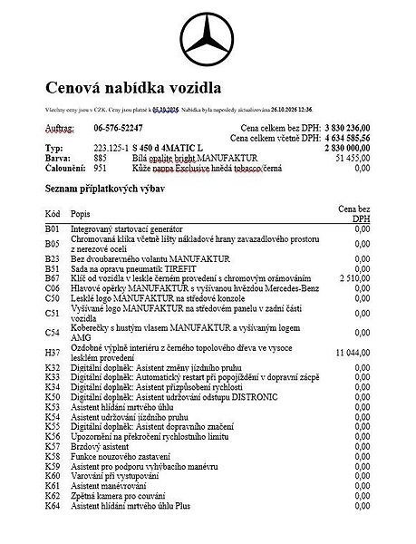 Mercedes-Benz Třídy S (2026) 450 d 4MATIC L - fotka 24 z 27
