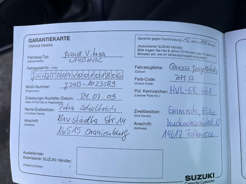 Suzuki Grand Vitara 2,4i 122KW,4x4+UZÁVĚRKA,DIGIKL - fotka 33 z 38