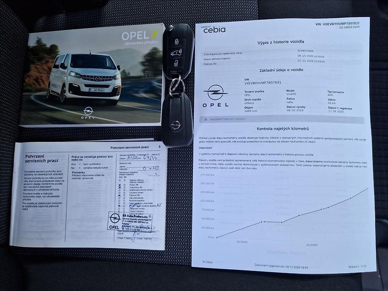 Opel Vivaro 1.5CDTI 88kW, původ ČR,1.Maj. - fotka 43 z 46