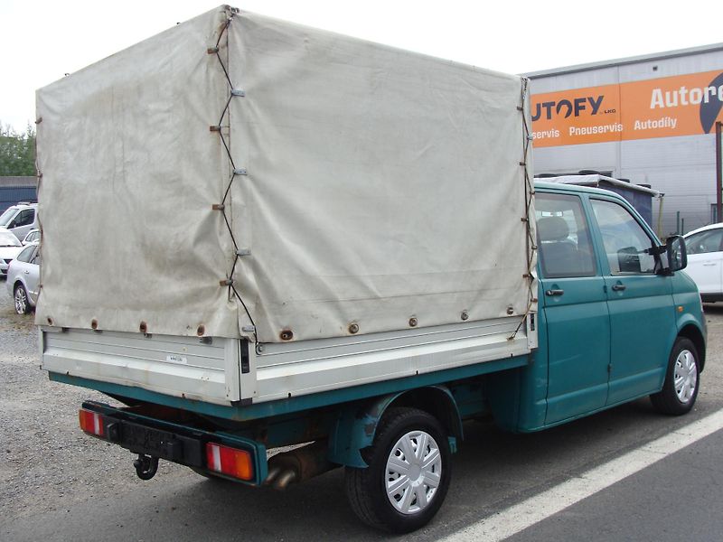 Volkswagen Transporter 1.9 TDi, 6 míst, valník - fotka 5 z 18