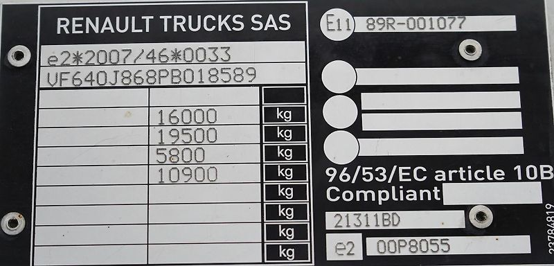 Renault Trucks D (2023) 16 / 280 / ACC / EURO 6 / KONT - fotka 11 z 46