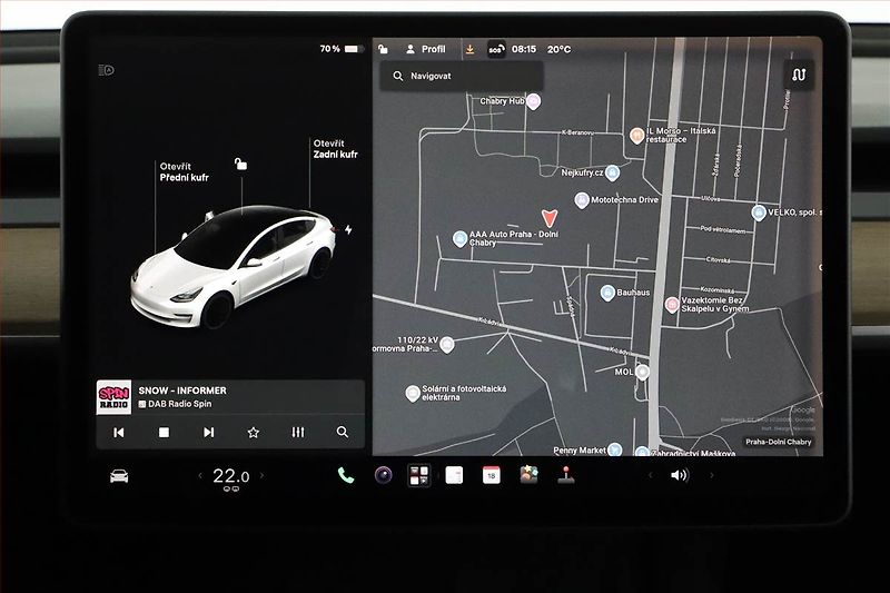 Tesla Model 3 (2021) Performance 82kWh, SoH 98% - fotka 13 z 20