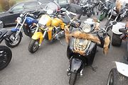 Motobobři, zakopání pincka 28. října 2023.