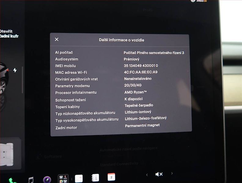 Tesla Model Y (2023) RWD LFP 60kWh, SoH 93% - fotka 29 z 32