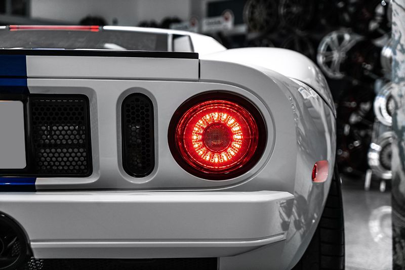 Ford GT CONTINENTAL WHITE/BBS/STRIPES - fotka 11 z 21