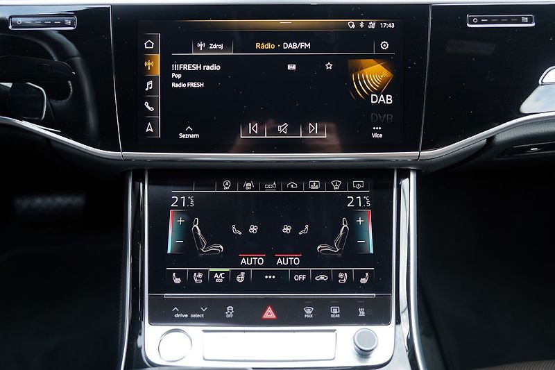 Audi A8 50 TDI Quattro 210 Kw/B&O/Matr - fotka 42 z 49