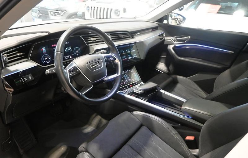 Audi Q8 e-tron 55 Q 360k Pano Tažné BLIS - fotka 7 z 27