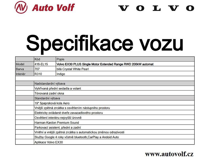 Volvo EX30 PLUS P5 Long Range RWD 200kW - fotka 2 z 12