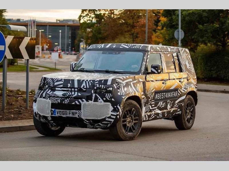 Špionážní fotky nové genrace Land Rover Defender