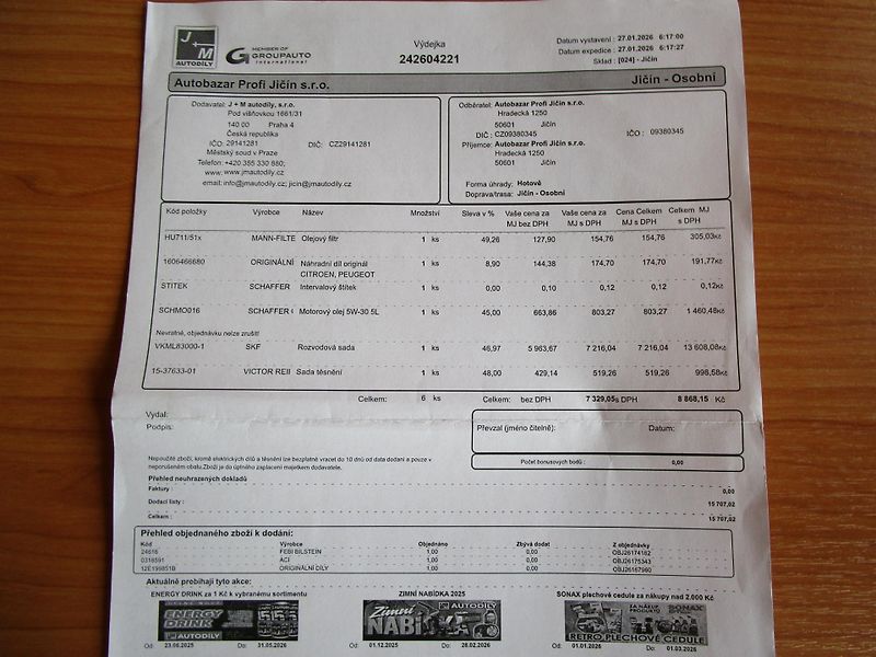 Peugeot Rifter 1,5DCI-96KW-1.MAJITELKA - fotka 14 z 15