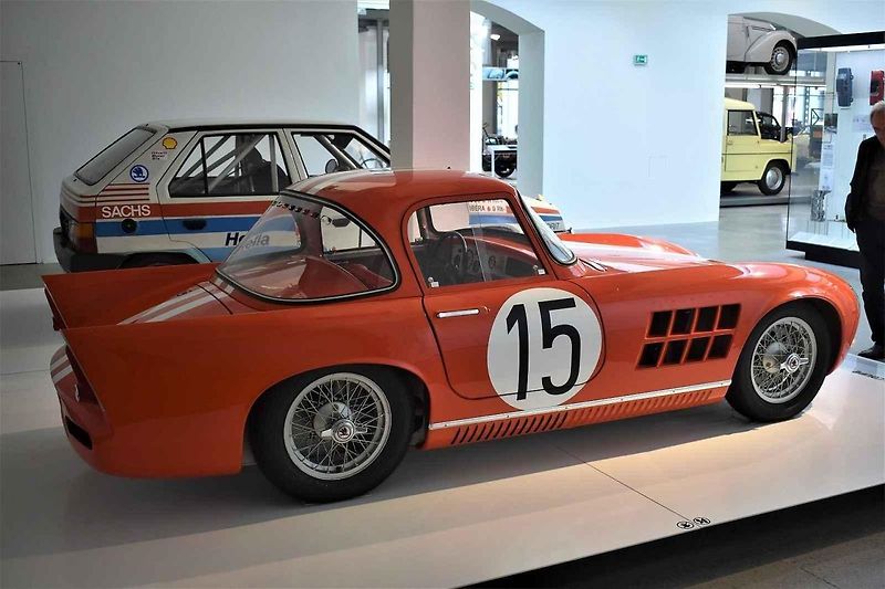 Škoda 1100 OHC kupé je dnes součástí sbírky firemního muzea Škody Auto