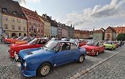 Setkání majitelů vozů Škoda 110R v Chebu.
