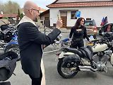 Žehnání motorek v Puclicích.