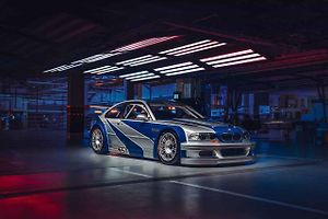 BMW M3 GTR postavené podle herní podoby z NFS: Most Wanted