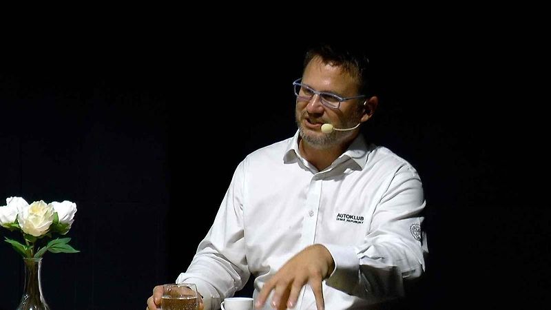 Roman Štěpánek a ředitel závodu Barum Czech Rally Zlín Jan Regner.