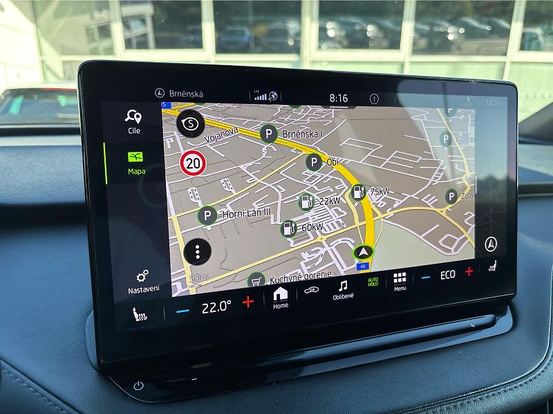 Škoda Enyaq iV 80 150 kW 82 kWh SOH 88% TČ - fotka 17 z 30