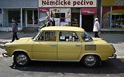 Nablýskané historické vozidla a motorky obsadily v neděli 19. května centrum Prostějova. 19.5. 2024