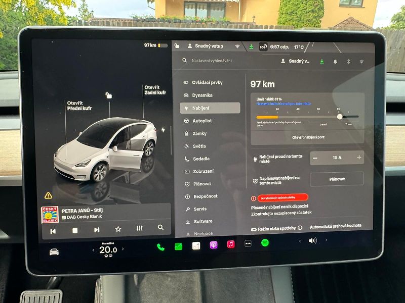 Tesla Model Y PODĚBRADY LR DM   91% - fotka 21 z 44