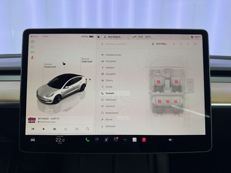 Tesla Model 3 LONG RANGE, DUAL MOTOR, 366 KW - fotka 25 z 33