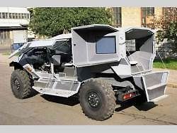 Prototyp ruského armádního automobilu značky ZIL.