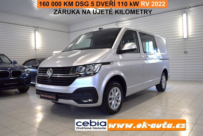 Volkswagen Transporter 2.0 TDI DSG 110kW 6 DVEŘÍ 2022 - fotografie inzerátu