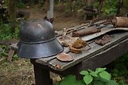 Muzeum vykopávek ve vesnici Vysoká u Hanušovic