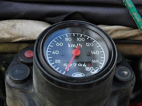 Motorkář Pavel Suchý po návratu z cesty kolem světa.