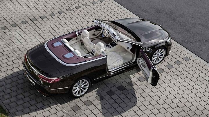 Mercedes-Benz třídy S Kabriolet.