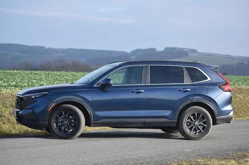 Honda CR-V je skvělé auto pro jízdu po špatných silnicích